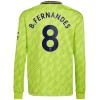 Manchester United B. Fernandes 8 Trzeciej Koszulki Piłkarskie 22-23 Długi Rękaw Manchester United B. Fernandes 8 Trzeciej Koszulki Piłkarskie 22-23 Długi Rękaw